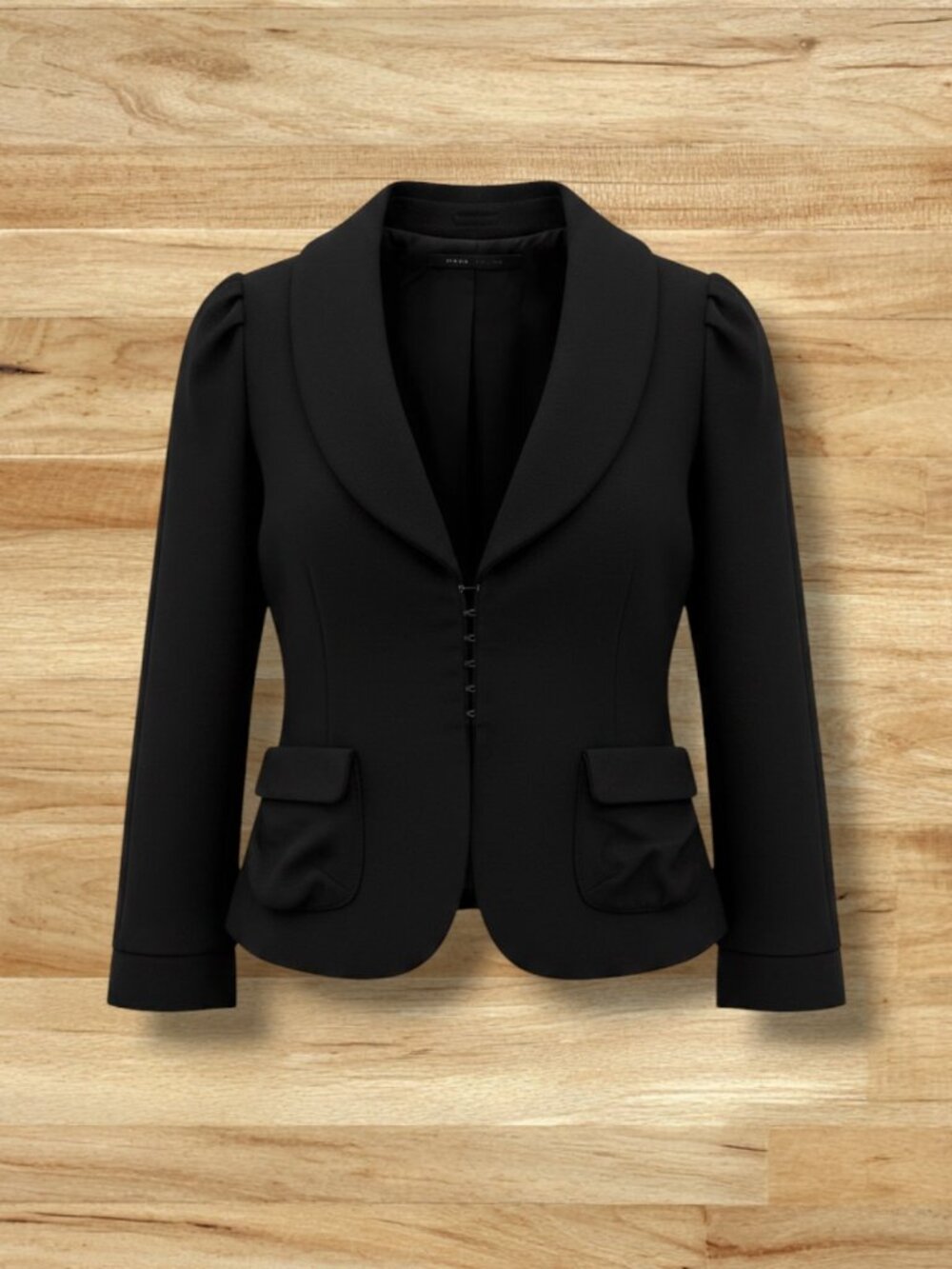 Marc Jacobs‎ Wool Blazer with Silver Hook Closures 4